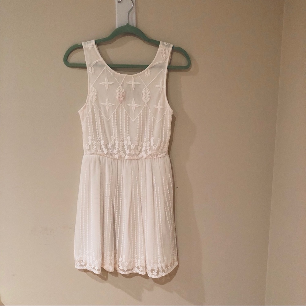 White Lace Dress